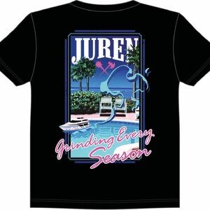 Juren stitched graphic tee Sz various
